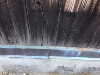 板金銅板緑青