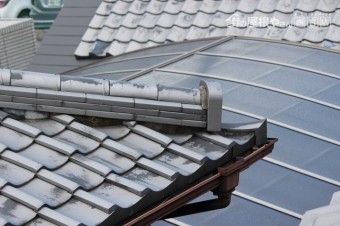 西宮瓦修理現場調査4