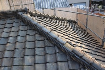 尼崎瓦屋根葺き替え3