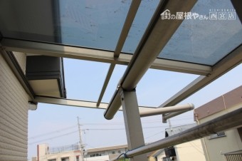 芦屋テラス屋根3