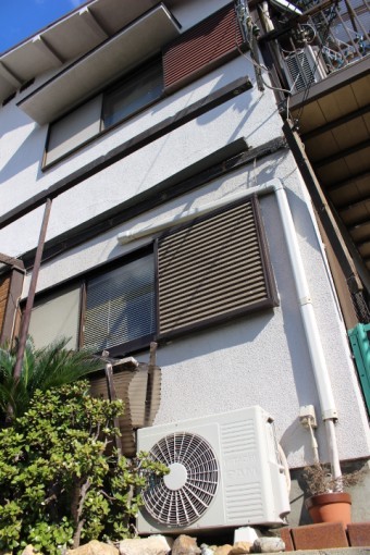 木製テラス修理下見4