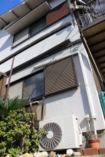 木製テラス修理下見4