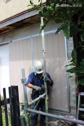 西宮市足場工事3
