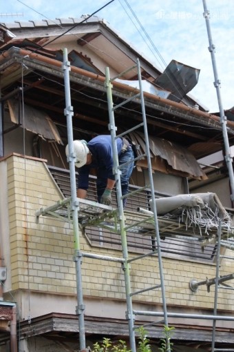 西宮市足場工事7