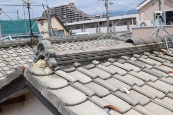 瓦屋根現場調査3
