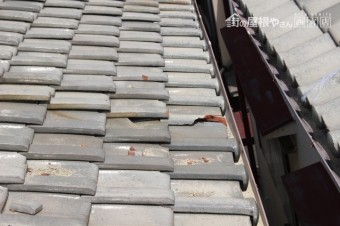 瓦屋根現場調査7