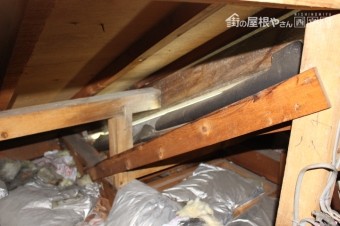 西宮屋根修理現場調査8