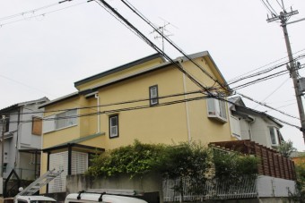 西宮屋根修理現場調査1