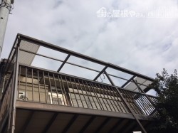 波板はり替え前