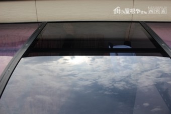 尼崎市3階テラス屋根6