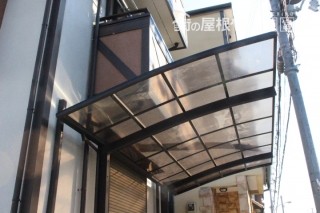 ポリカ屋根復旧2