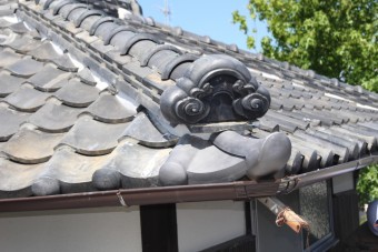 切隅瓦、隅巴修理8