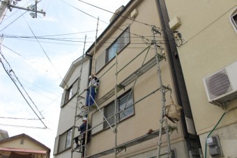 尼崎市足場設置7