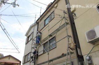 尼崎市足場設置7