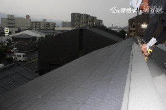 屋根カバー工事現調3