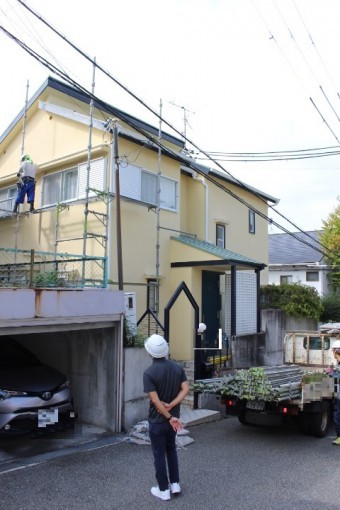 仮設足場組み6