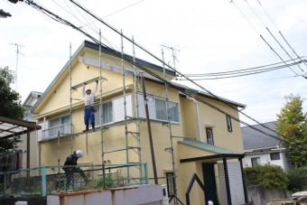 仮設足場組み7