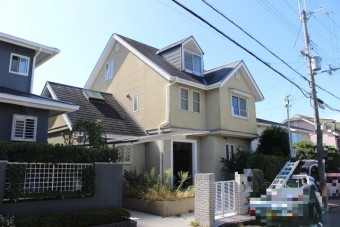 西宮市屋根カバー現調1