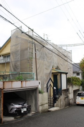 仮設足場組み8