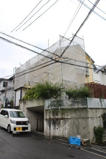 仮設足場組み9