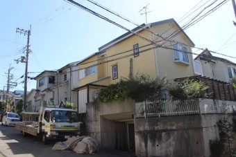 仮設足場解体7