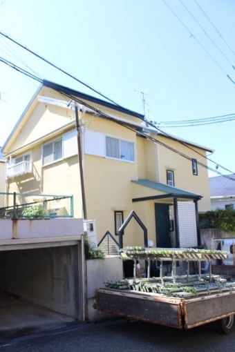 仮設足場解体8