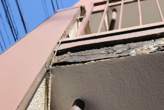 外壁修理現場調査5
