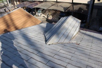 尼崎市屋根カバー工事3