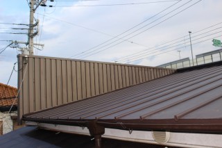 屋根葺き替え施工後1