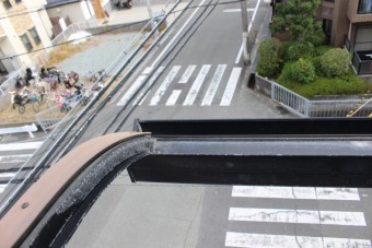 テラス屋根ポリカ板修理3