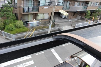 テラス屋根ポリカ板修理4