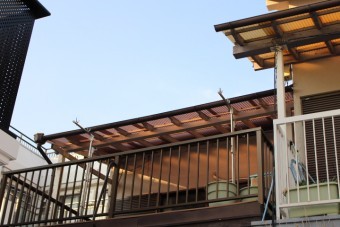 木製テラス修理後3