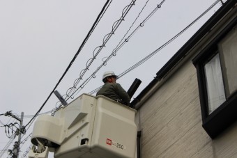 豊中市雨樋修理3