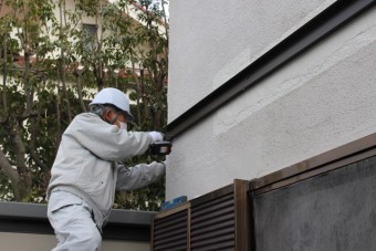 テラス修理中5