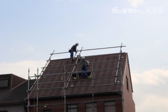 仮設足場設置8