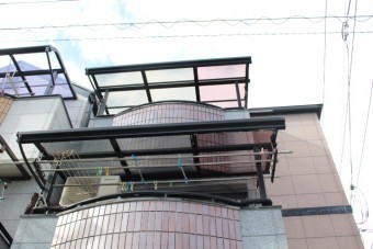 尼崎市テラス屋根修理11