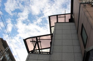 尼崎市テラス屋根修理2