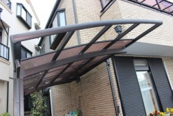 尼崎市カーポート屋根修理3