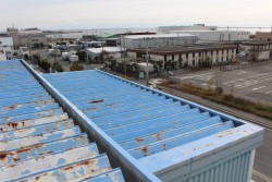 工場屋根塗装施工前3