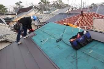 西宮天窓交換屋根カバー6