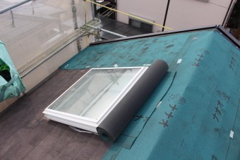 西宮天窓交換屋根カバー2
