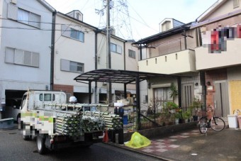 尼崎市屋根葺替え工事1