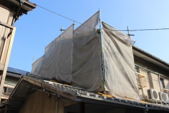 足場設置6