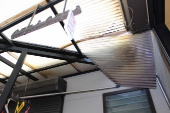 ベランダ屋根現場調査1
