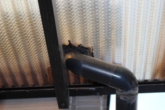 ベランダ屋根現場調査4