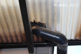 ベランダ屋根現場調査4
