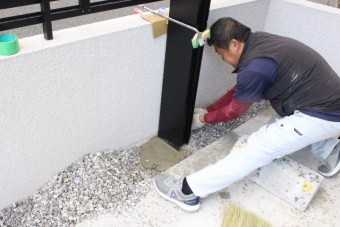 西宮市カーポート新設9