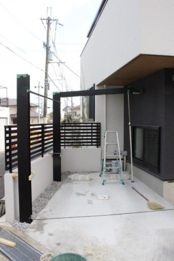西宮市カーポート新設11
