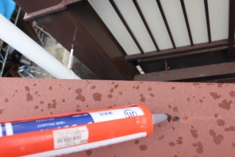 川西市屋根笠木修理4