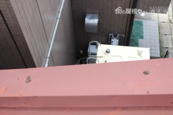 川西市屋根笠木修理6